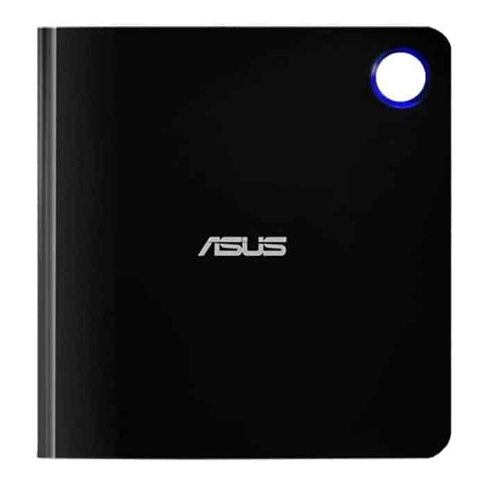 Asus Slim External USB 3.1 BD-R-RW Blu-Ray Burner - Black